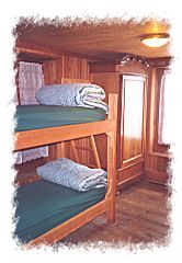 Le camere del Rifugio Gabiet